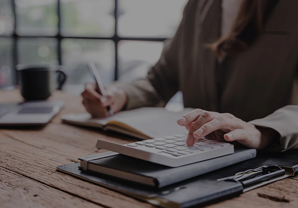 LBA Accounting professional reviewing financial records and business reporting